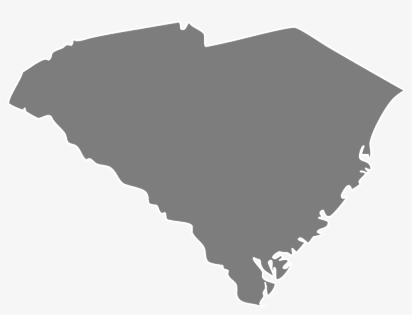 South Carolina Png - South Carolina Silhouette Transparent, transparent png download