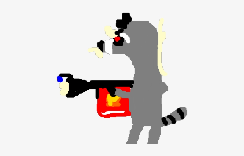 Gun Clipart Flamethrower - Cartoon, transparent png download