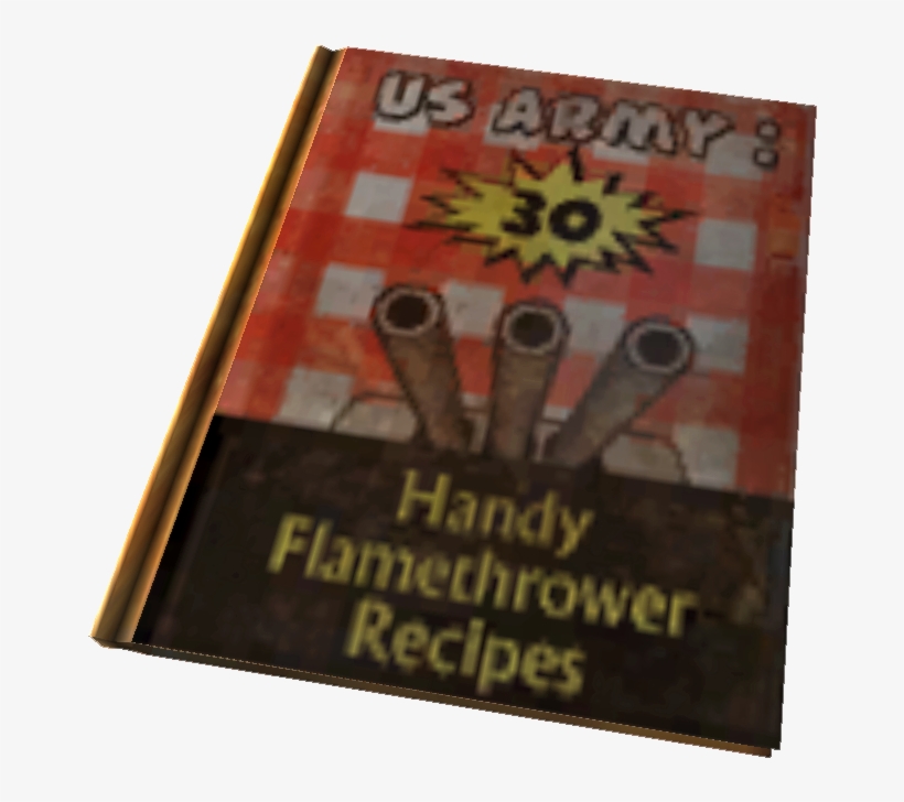 U - S - Army - 30 Handy Flamethrower Recipes, transparent png download