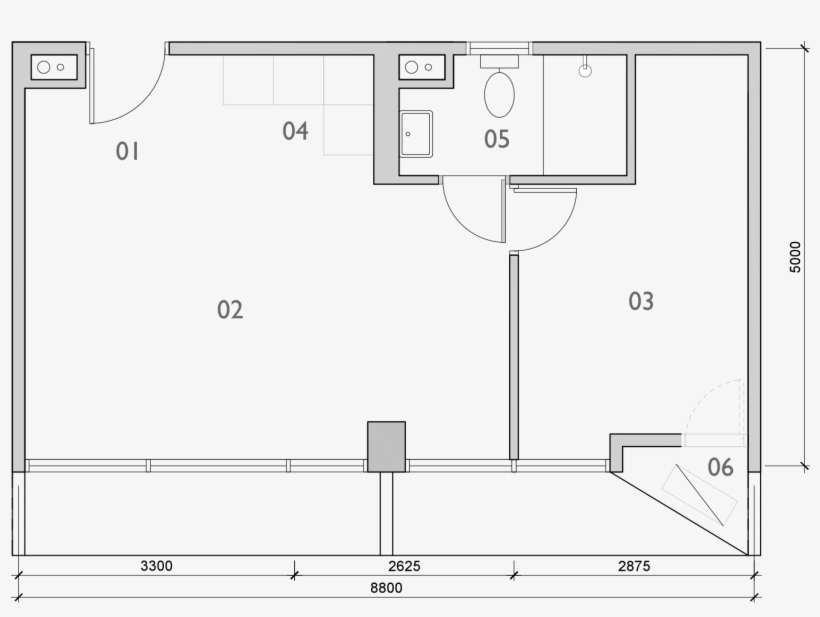 Plan Studio B - Diagram, transparent png download