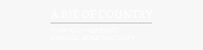 Country Vintage Home - White Box, transparent png download