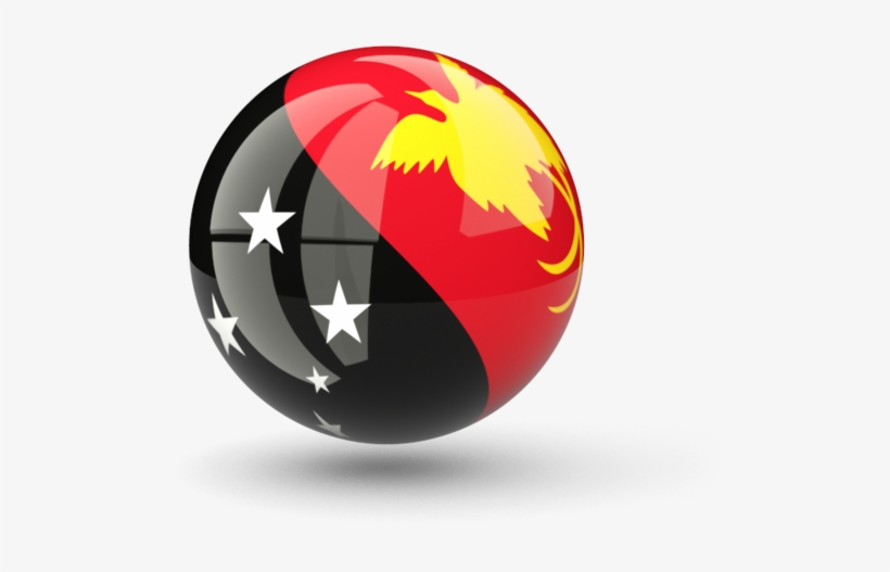 Papua New Guinea Flag Icon, transparent png download