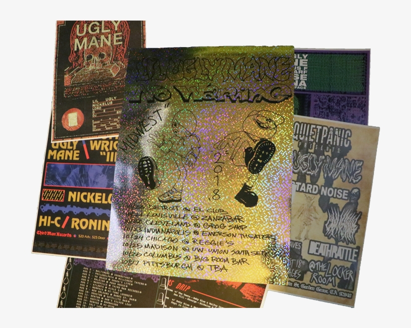 L - U - M - No Warning Tour Exclusive Hologram 18"x24", transparent png download