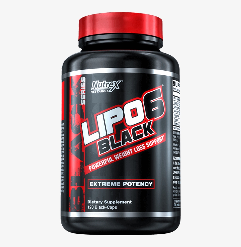 Lipo-6 Black - Lipo 6 Black, transparent png download