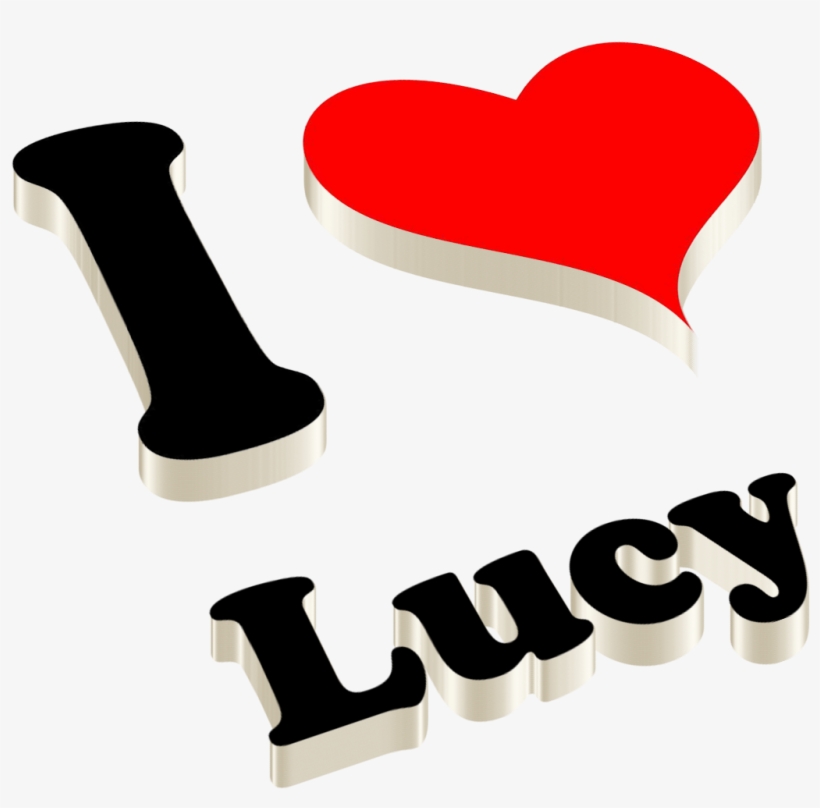 Lucy Heart Name Transparent Png - Heart, transparent png download