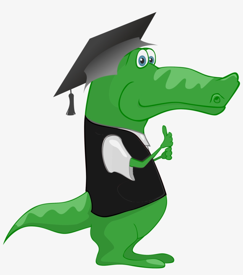 Big Image - Graduation Animal Clipart, transparent png download