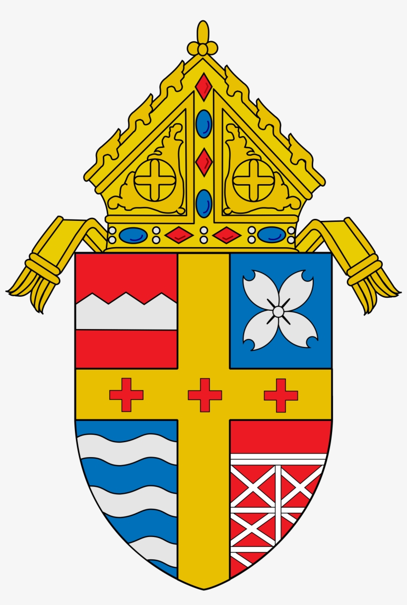 Ex-marine Harassed, Threatened Catholic Diocese From - Diocese Of Arlington Coat Of Arms, transparent png download