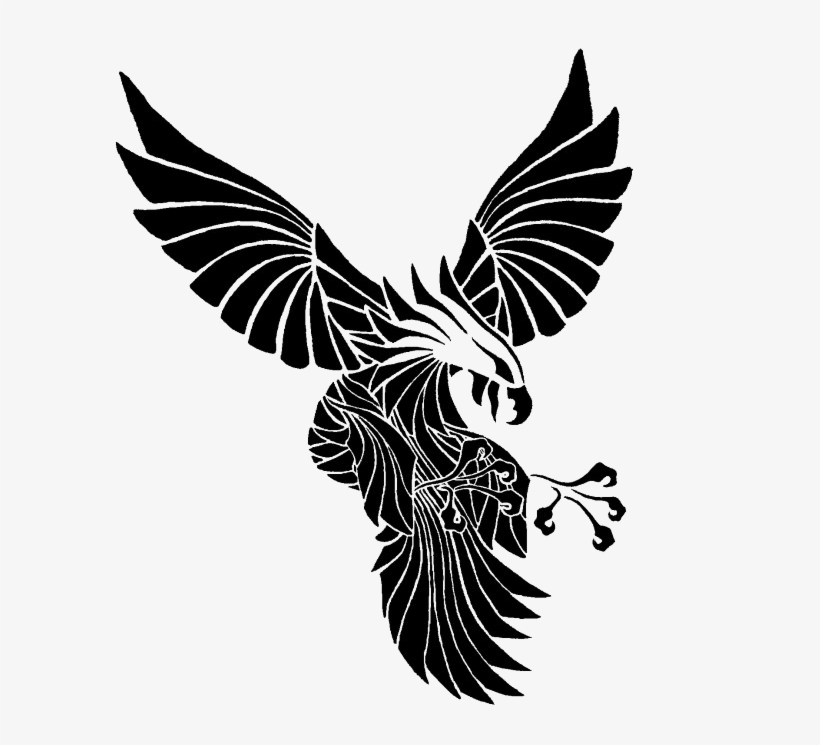 Eagle Tattoo Transparent Background Png - Eagle Tattoo Design Png, transparent png download