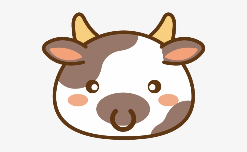 Cowhead - Figuras Cute, transparent png download