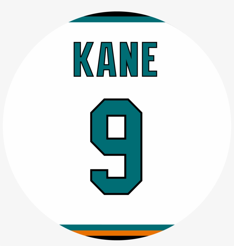 Evander Kane Away Jersey By Puckstyle - Circle, transparent png download