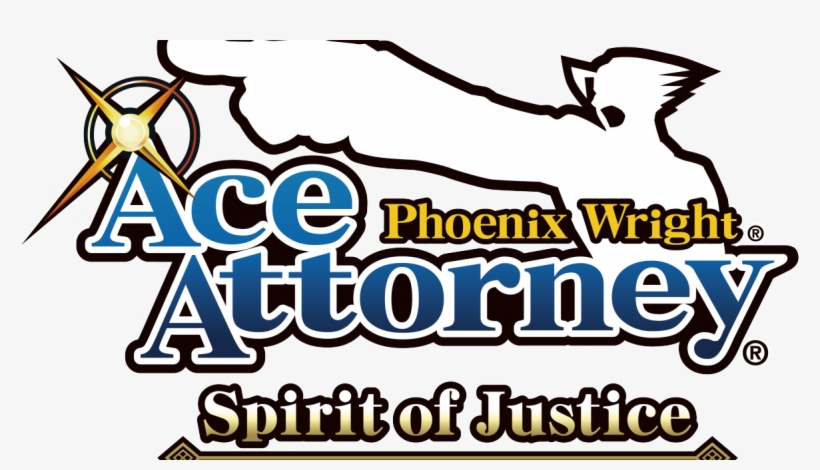 Ace Attorney Spirit Of Justice Now Available On Mobile - Phoenix Wright Spirit Of Justice Logo, transparent png download