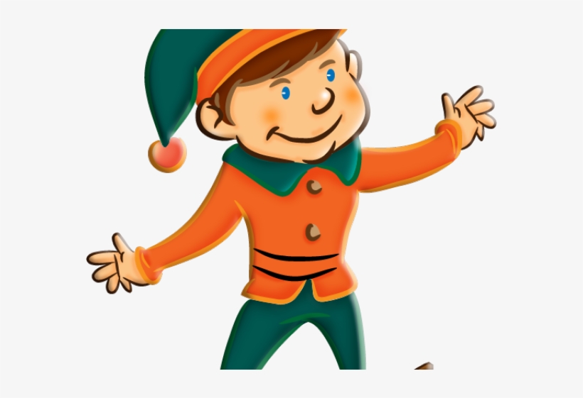 Pointed Ears Clipart Xmas - Santa Claus, transparent png download