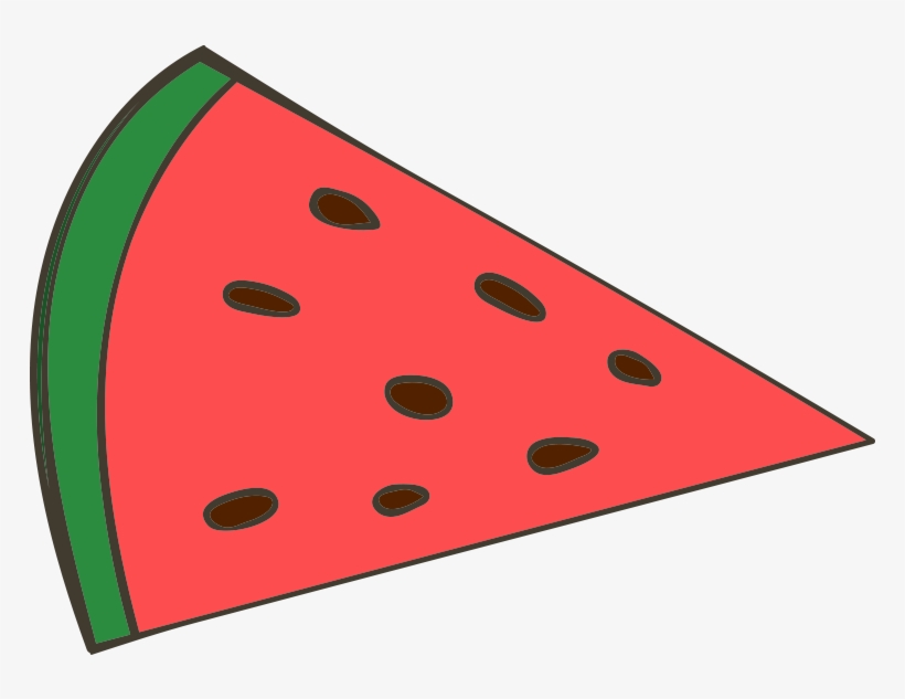 Banner Royalty Free Library Watermelon Citrullus Lanatus - Pieza O Pedazo, transparent png download