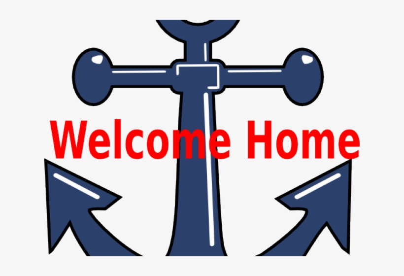Patriotic Clipart Welcome - Navy Anchor Symbol, transparent png download