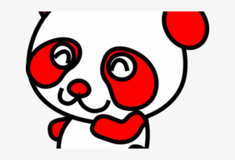 Red And White Panda, transparent png download
