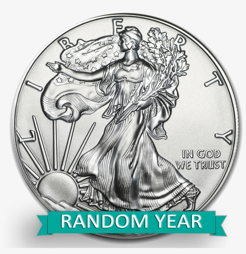 Picture Of Silver American Eagle 1 Oz - 2019 Silver Eagle Coin, transparent png download