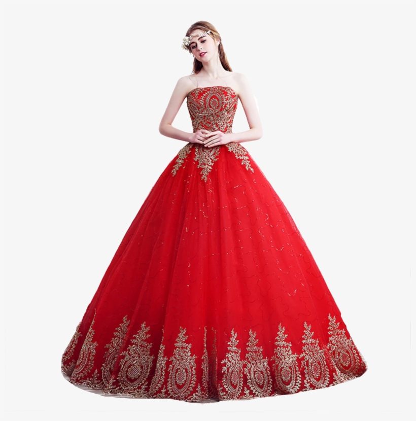 Wedding Dress Frock, transparent png download