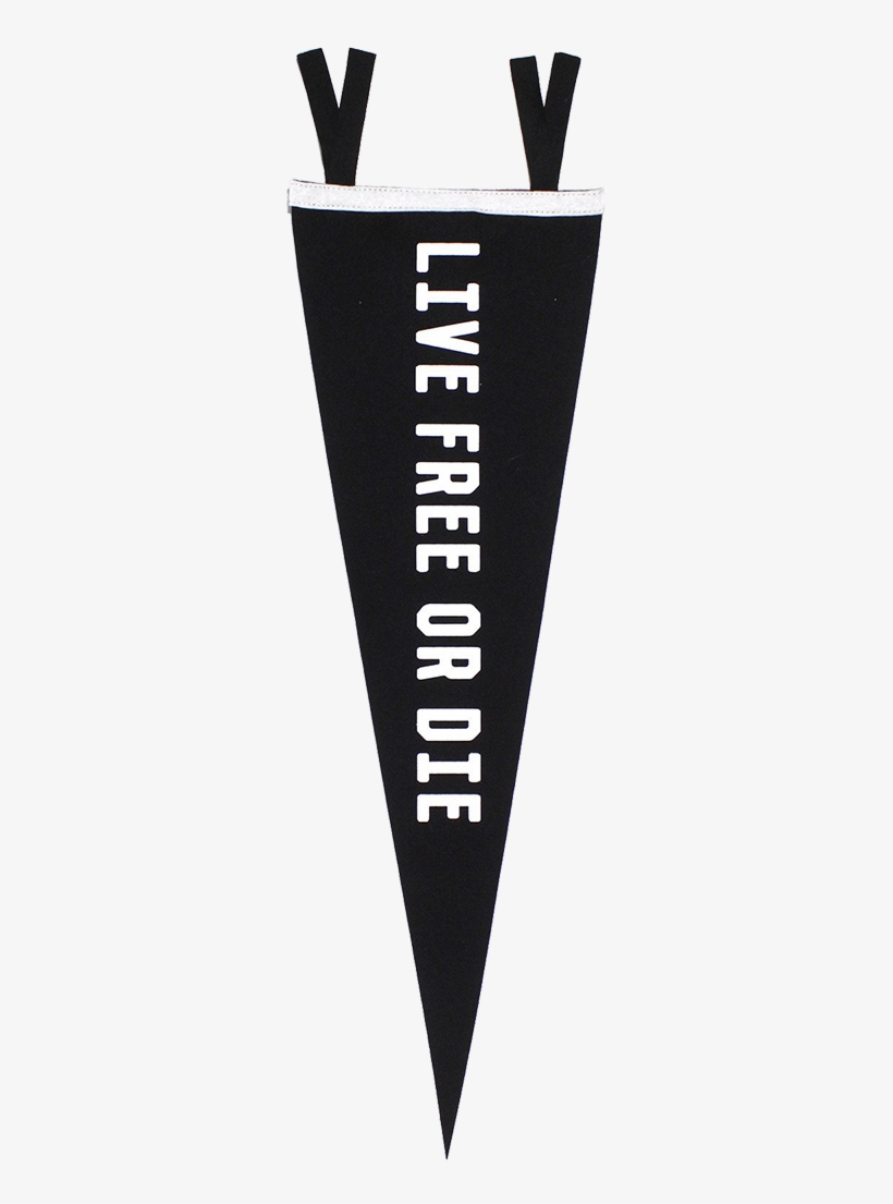 Live Free Or Die Pennant - Graphics, transparent png download