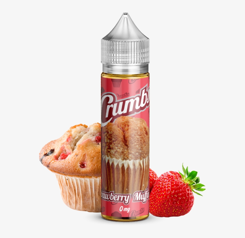 Strawberry Muffin Eliquid - Crumbs E Juice, transparent png download