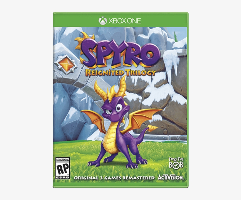 Activision 88242 Spyro Reignited Trilogy Xbox One - Spyro Reignited Trilogy Xbox One, transparent png download