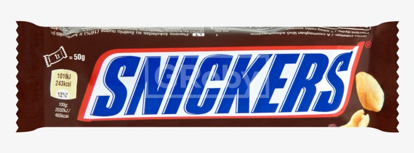 Snickers Karamellás Szelet 50 G Földimogyoróval - Snickers, transparent png download