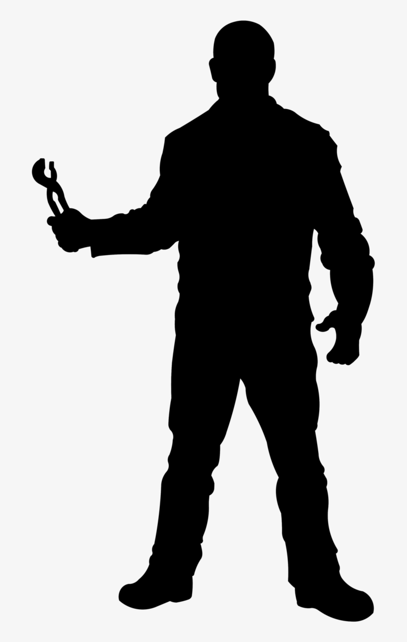 Silueta Mecanico Png, transparent png download