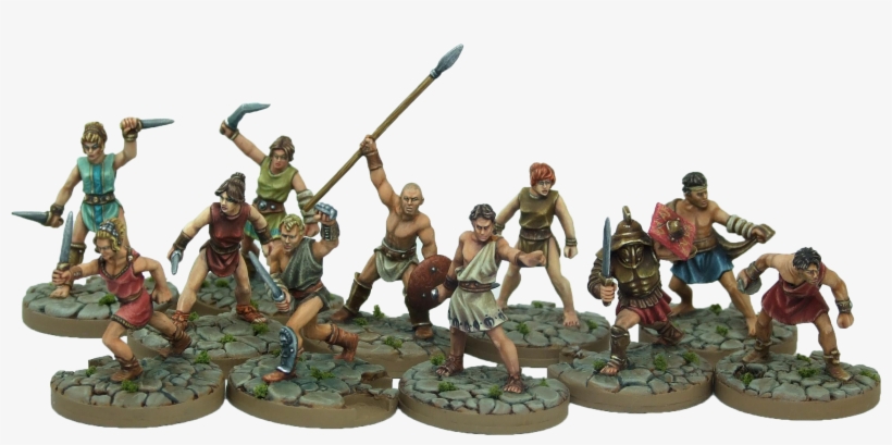 Gangs Of Rome Grouped Fighters Gladiator - Gangs Of Rome, transparent png download