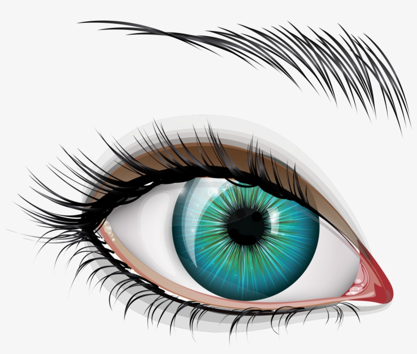 Mink Eyelash Extensions Permanent Eyelash Extensions - Eye, transparent png download