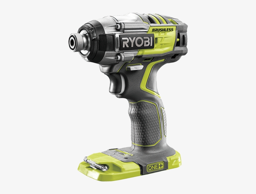 Impact Driver - Ryobi Brushless Impact Wrench, transparent png download