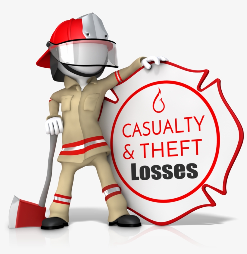When An Individual Or A Business Incurs Either A Casualty - Fire Fighting Ppt Template, transparent png download