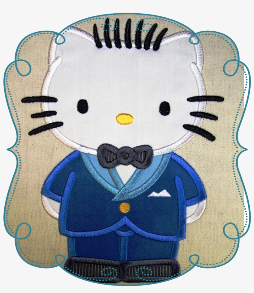 Daddy Cat - Hello Kitty Daddy, transparent png download