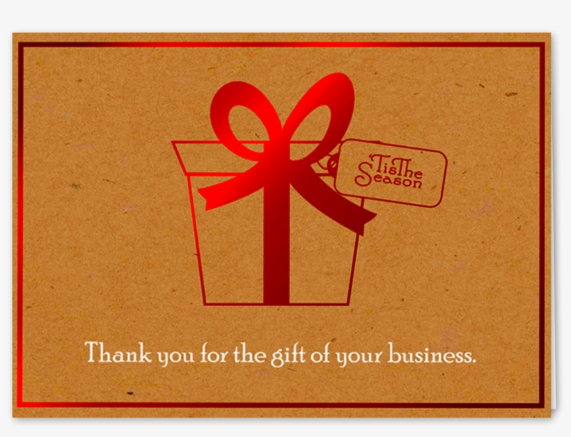 Picture Of Holiday Business Appreciation Greeting Card - Femme Au Travail, transparent png download