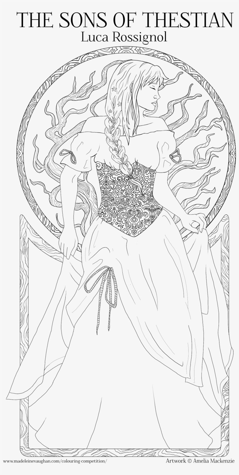 1900 × 3300 In Colouring Competition - Line Art, transparent png download