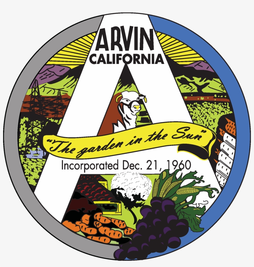 Seal Of Arvin, California - City Of Arvin Logo, transparent png download