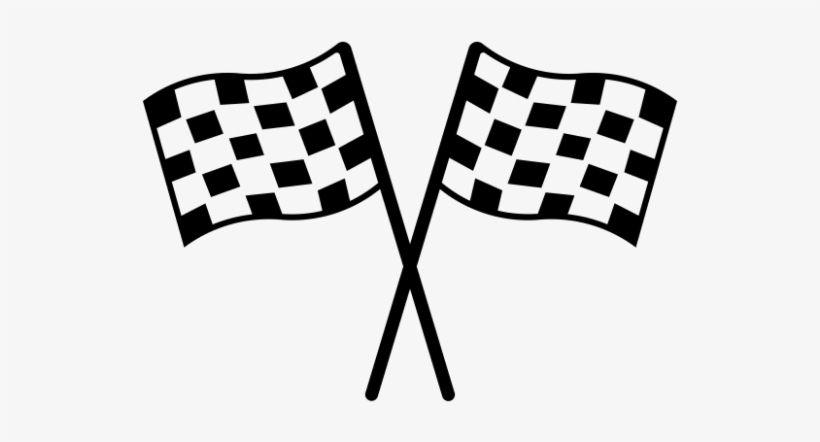 Race Flag By Pham Thanh Loc From The Noun Project - Vector Transparent Checkered Flag, transparent png download