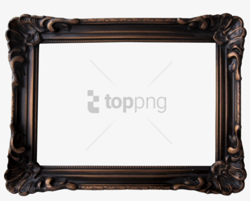 Free Png Download Old Wooden Frame Png Png Images Background - Picture Frame, transparent png download