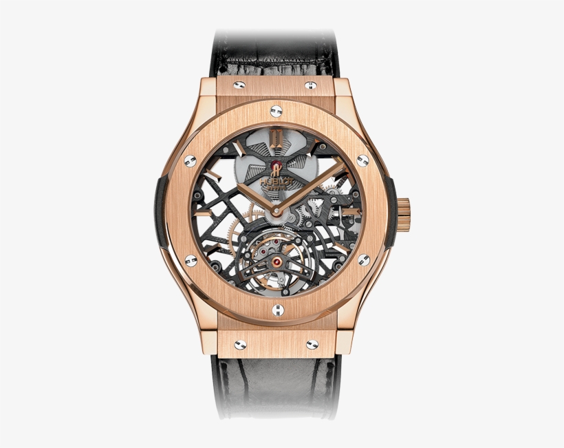 The Layered Gears Seemed Promising, But Didn't Make - Hublot Classic Fusion Skeleton Tourbillon Titanium, transparent png download
