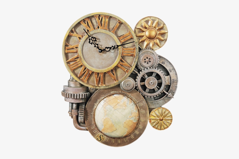 Gears Steampunk @ladyskye Art Ftestickers - Clock Steampunk, transparent png download