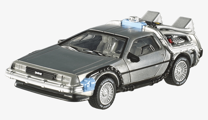 Model Samochodu Back To The Future Hot Wheels Diecast - Delorean Back To The Future 1, transparent png download