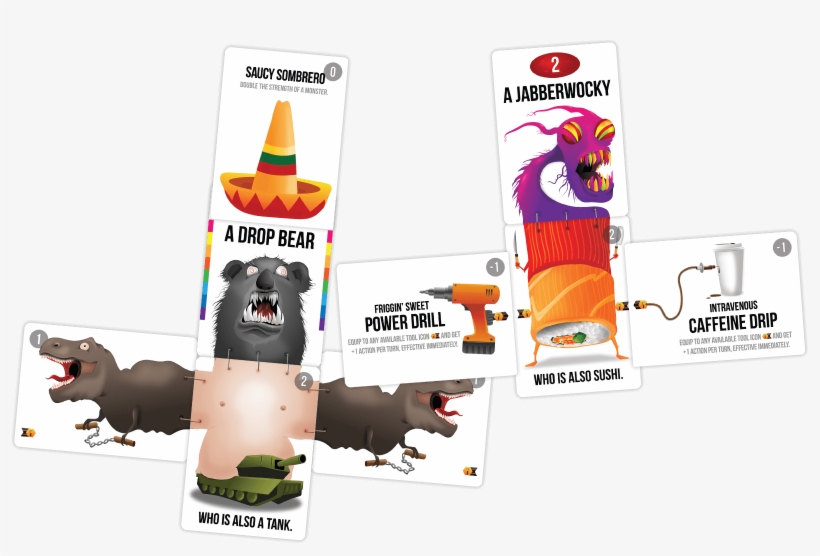 A Jabberwocky With A Caffeine Drip Is A Truly Terrifying - Bears Vs Babies, transparent png download