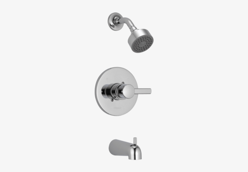 Peerless - Peerless Ptt188792 Apex Chrome Tub Shower Trim Kit, transparent png download