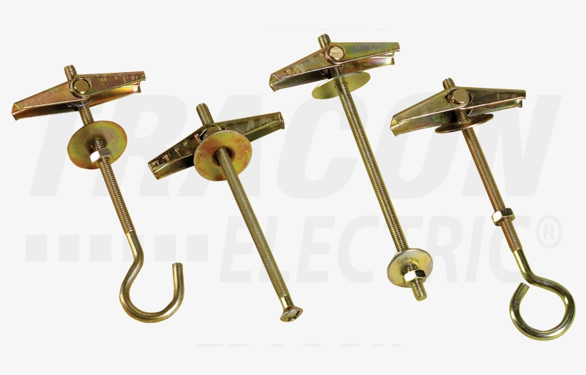 Suspended Ceiling Screw With Hook Head And Spacer, - Mennyezet Csavar, transparent png download