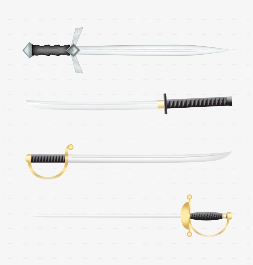 Swords Swords - Illustration, transparent png download