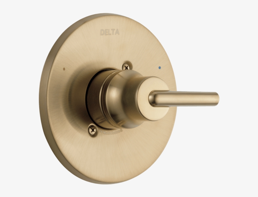 Delta - Delta T14159 Tub Trim Only - Less Rough-in Valve Champagne, transparent png download