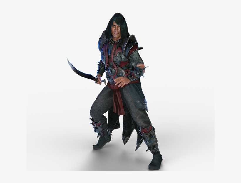 Man Knight Fighter Sword Courageous Clothi - Knight, transparent png download