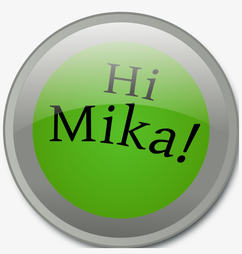 Hi Mika - Circle, transparent png download