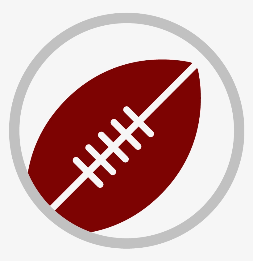 Fantasy Football Pick'em Pools - Rugby Ball White Png Icon, transparent png download