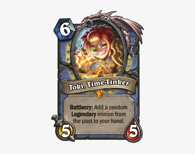 With The Hearthstone Championship Tour's First Playoffs - Toki The Time Tinker, transparent png download