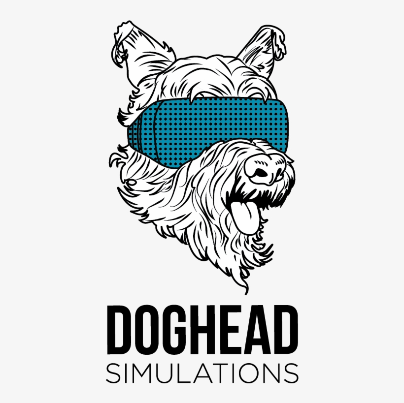 Doghead Simulations Logo, transparent png download
