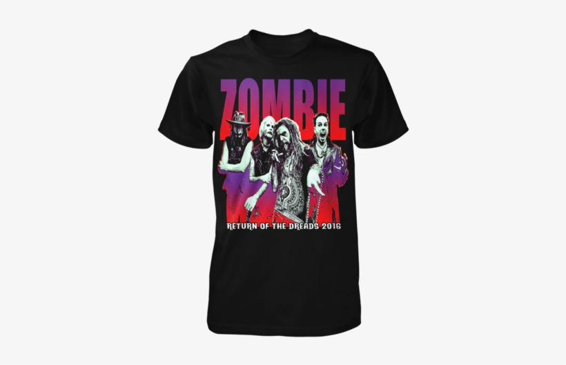 Dreads Tour Tee - Rob Zombie Satanic Orgy 2017, transparent png download